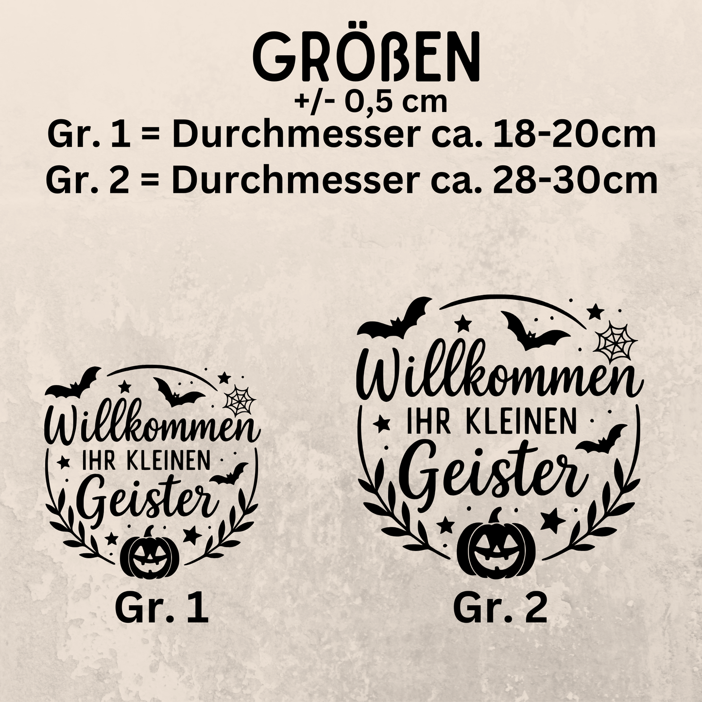 Fensterbild Halloween Hallo Kleine Geister , Herbstzeit Deko, Herbstlicher Aufkleber, Fensterdekoration, Herbstdekoration , Sticker, Kürbis
