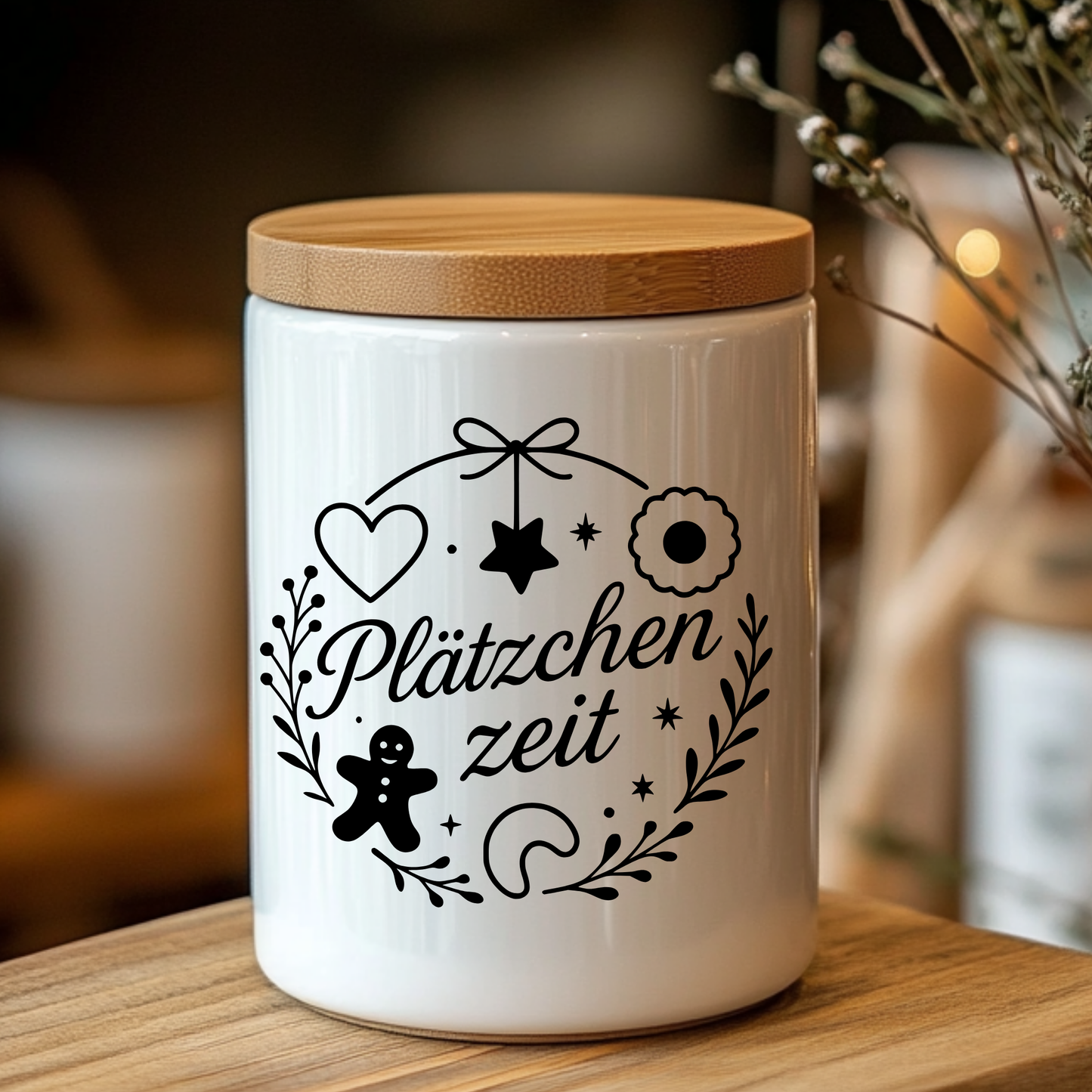 Fensterbild Sticker Weihnachten Plätzchenzeit Lebkuchen | Aufkleber| Weihnachtsbäckerei Deko Advent Weihnachten, Fensteraufkleber Exklusiv