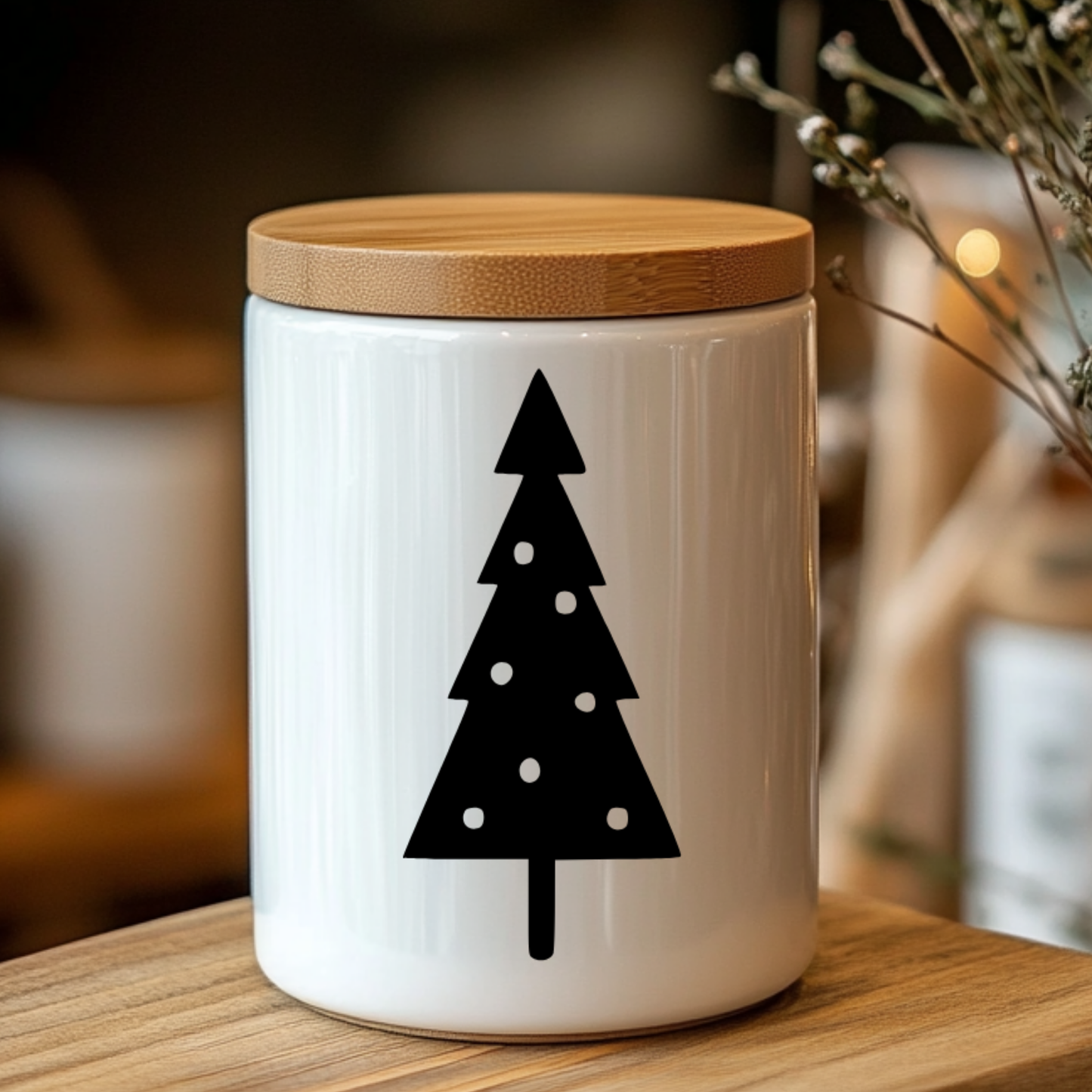 Sticker Tannen Weihnachtsbäume 3 Größen 2 Farben 10er Set