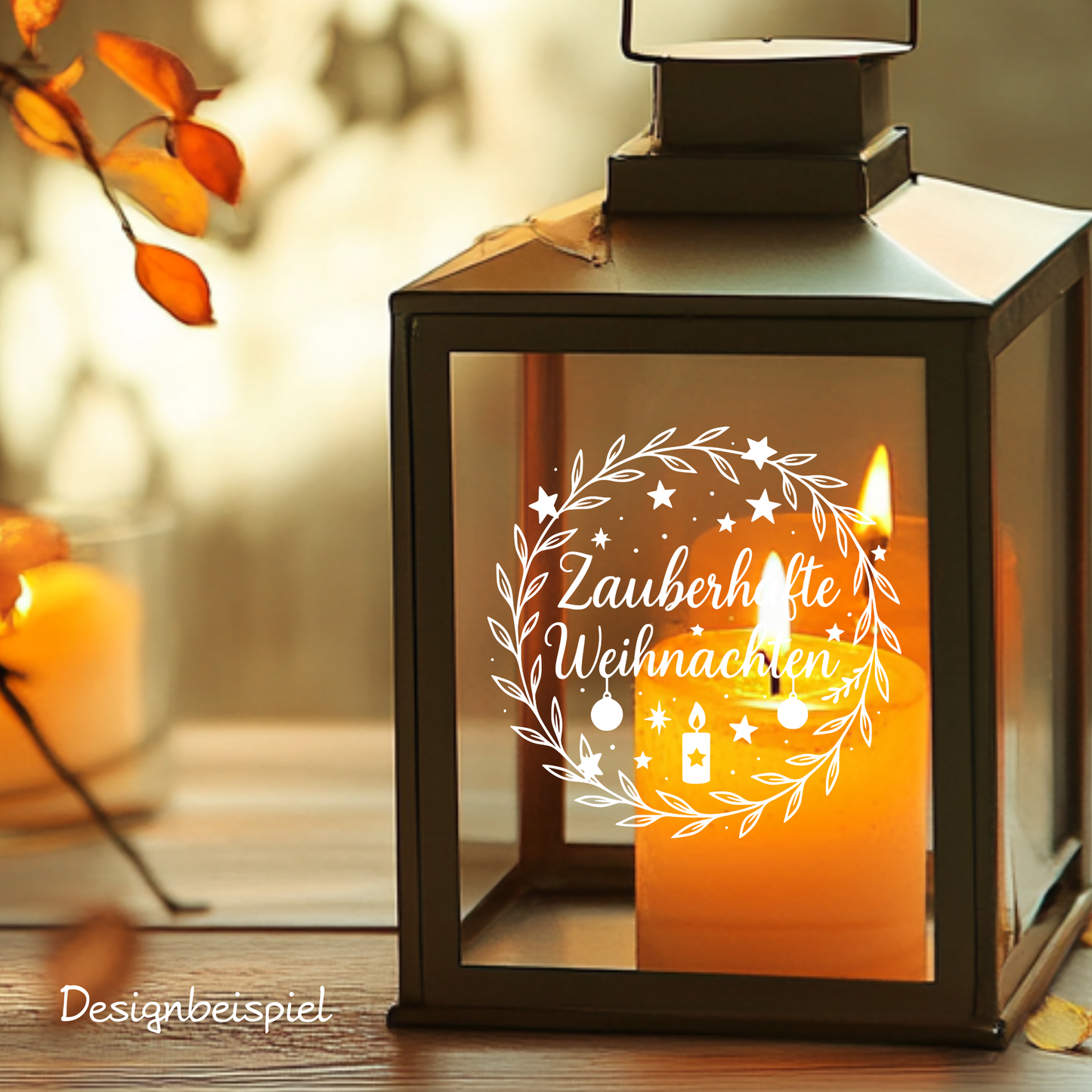 Fensterbild Sticker Zauberhafte Weihnachten