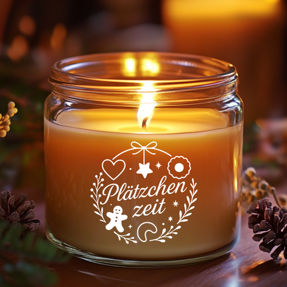 Fensterbild Sticker Weihnachten Plätzchenzeit Lebkuchen | Aufkleber| Weihnachtsbäckerei Deko Advent Weihnachten, Fensteraufkleber Exklusiv
