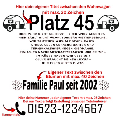 Personalisierte Gießkanne das perfekte Geschenk für Camper, Kleingärtner und Blumenliebhaber
