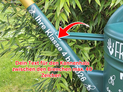 Abschiedsgeschenk Gießkanne personalisiert , Geschenk Schulwechsel, zum Abschied aus Kita, Schule für Erzieherinnen ,Lehrer und Pädagogen