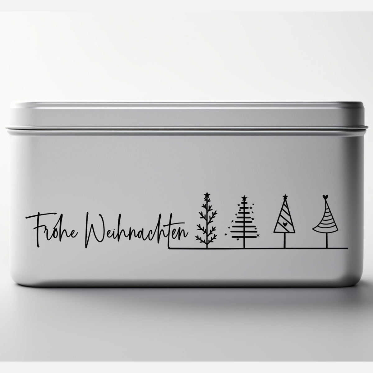 Frohe Weihnachten Fensteraufkleber Weihnachtsbäume Weihnachtsdeko Fensterbild Aufkleber Sticker Tannenbäume auch XXL Version Minimalistisch