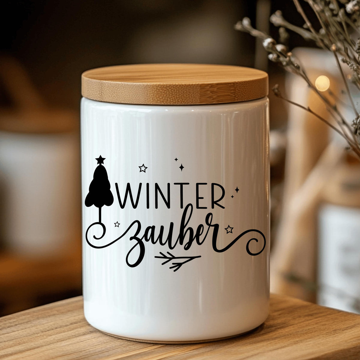 Fensteraufkleber Winterzauber Fensterbild Aufkleber Fenstersticker Jahreszeiten Weihnachten Advent Winter Deko 3 Größen plus XXL 2 Farben