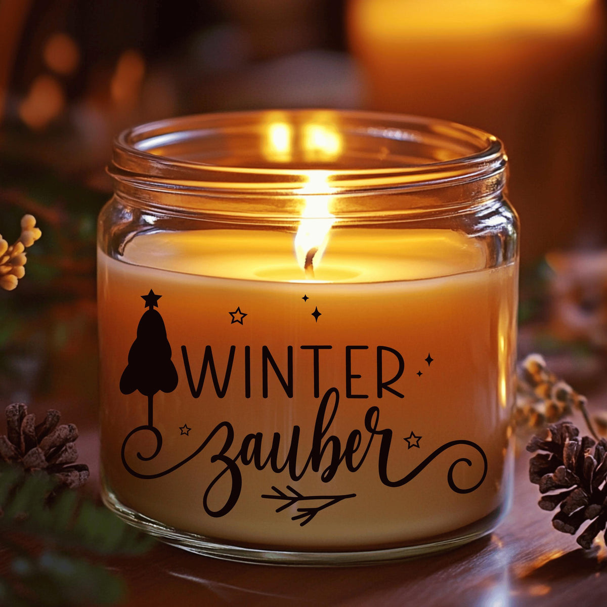 Fensteraufkleber Winterzauber Fensterbild Aufkleber Fenstersticker Jahreszeiten Weihnachten Advent Winter Deko 3 Größen plus XXL 2 Farben