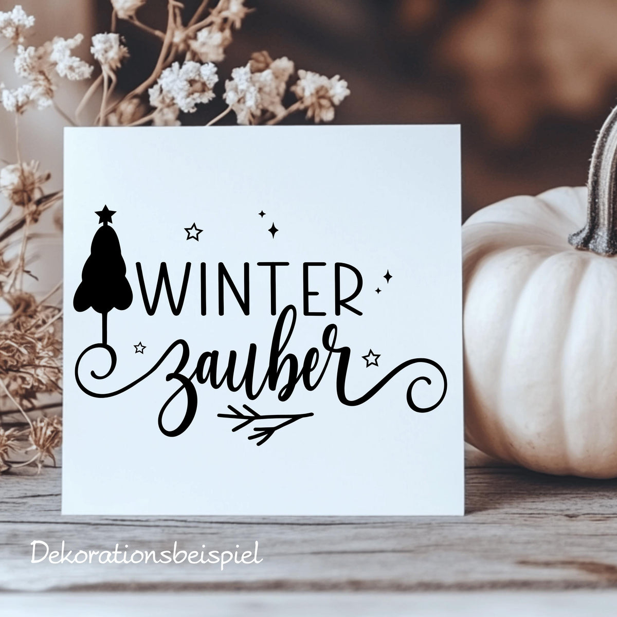 Fensteraufkleber Winterzauber Fensterbild Aufkleber Fenstersticker Jahreszeiten Weihnachten Advent Winter Deko 3 Größen plus XXL 2 Farben