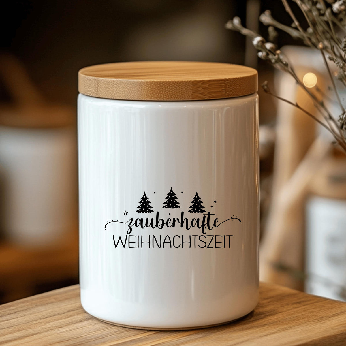 Fensteraufkleber zauberhafte Weihnachtszeit Fensterbild Aufkleber Fenstersticker Weihnachten Jahreszeiten Deko 3 Größen plus XXL in 2 Farben