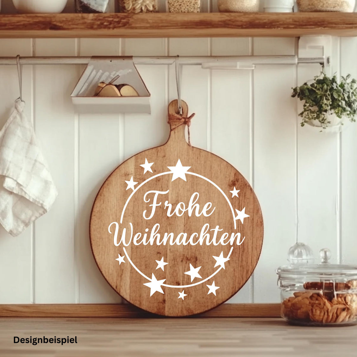 Weihnachtsfensterbild Weihnachtskranz Sterne  Vinyl Aufkleber | Weihnachtsdeko , DIY Deko Advent und Weihnachten, Fensteraufkleber Vinyl