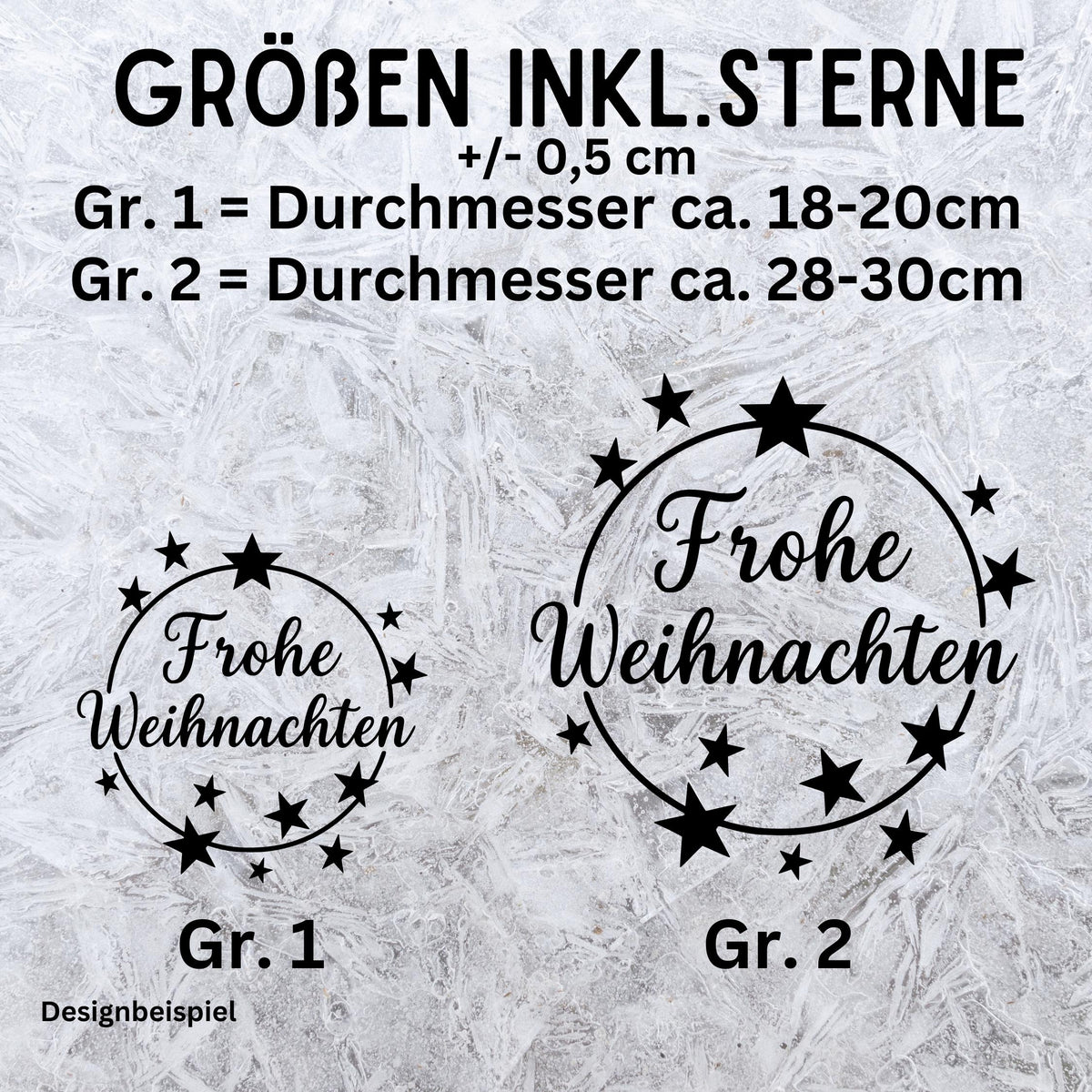 Weihnachtsfensterbild Weihnachtskranz Sterne  Vinyl Aufkleber | Weihnachtsdeko , DIY Deko Advent und Weihnachten, Fensteraufkleber Vinyl