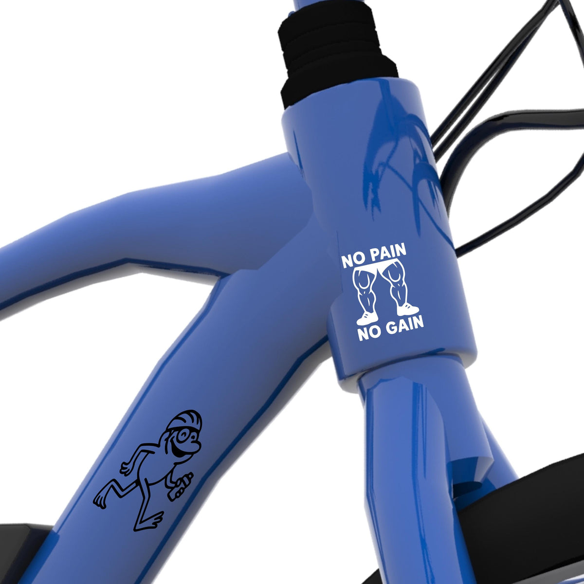 Bike Sticker Fahrrad Aufkleber Radler Vinyl Set für Mountainbike Rennrad Kinderfahrrad Laufrad Roller E-Bike lustige Idee Radfahrer Geschenk